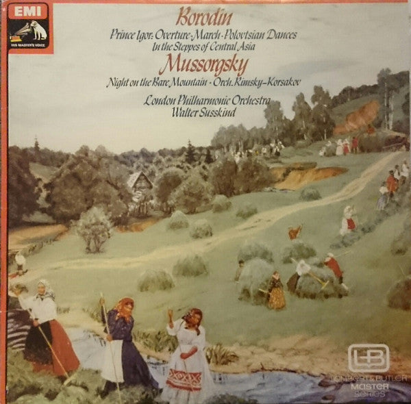 Alexander Borodin, Modest Mussorgsky, London Philharmonic Orchestra, Walter Susskind : Prince Igor: Overture; March - Polovtsian Dances; In The Steppes Of Central Asia; Night On The Bare Mountain (Orch. Rimsky-Korsakov) (LP, Album)