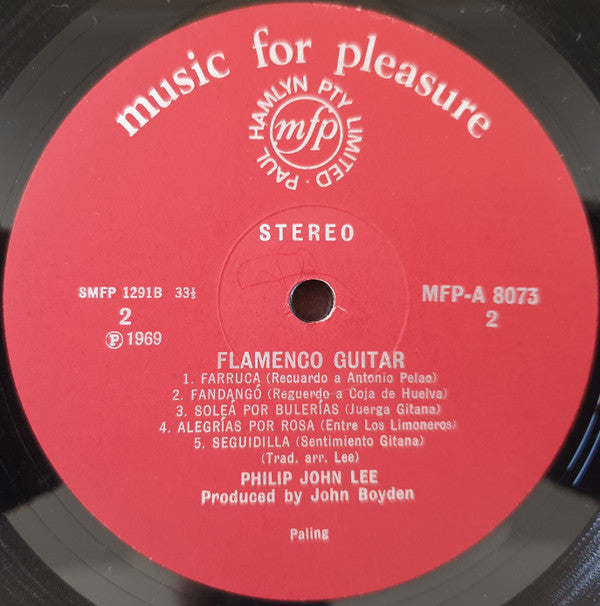 Philip John Lee : Flamenco Guitar (LP)