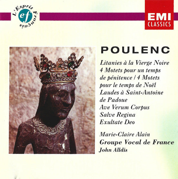 Francis Poulenc, Groupe Vocal De France, John Alldis : Chœurs A Cappella (CD, Album)