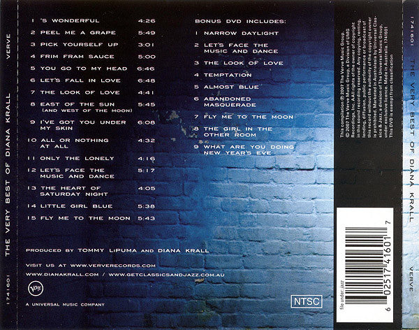 Diana Krall : The Very Best Of Diana Krall (CD, Comp + DVD)