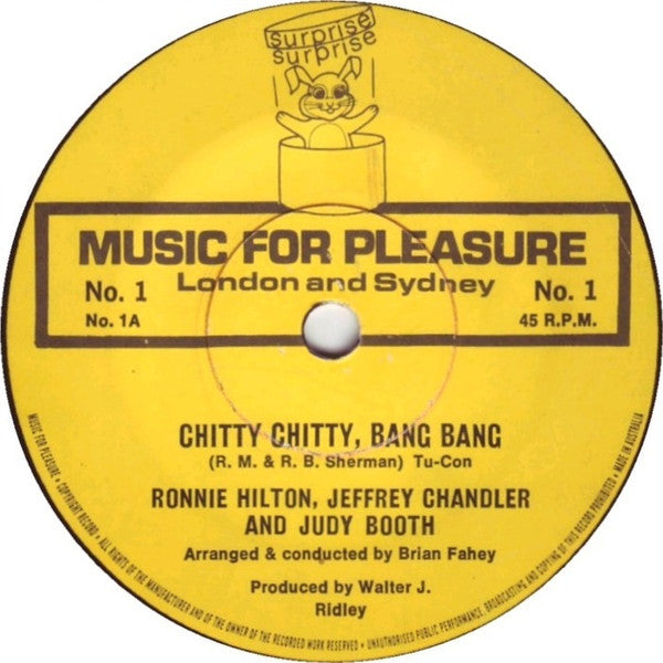 Various : Chitty Chitty Bang Bang And Food Glorious Food (7")