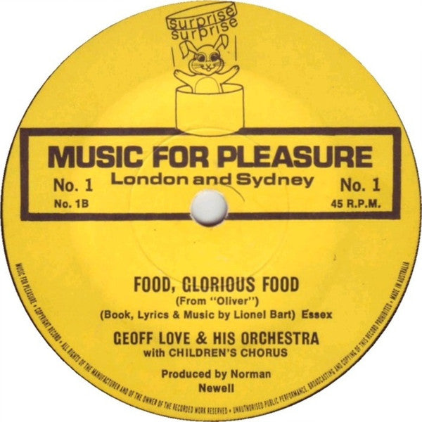 Various : Chitty Chitty Bang Bang And Food Glorious Food (7")