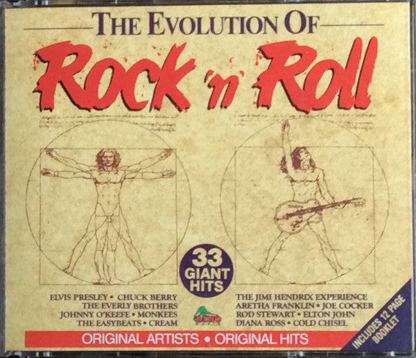 Various : The Evolution Of Rock 'N' Roll (33 Giant Hits) (2xCD, Comp)