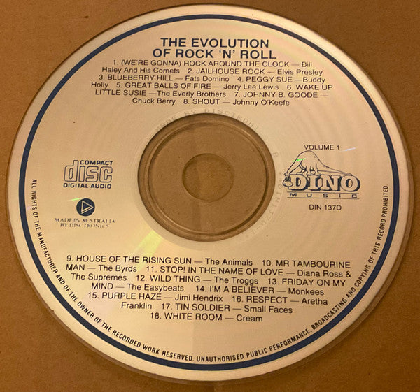 Various : The Evolution Of Rock 'N' Roll (33 Giant Hits) (2xCD, Comp)