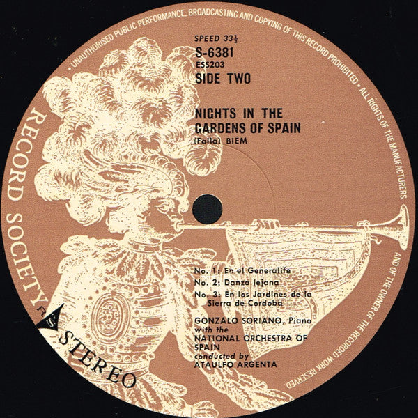 Rodrigo*, Falla* : Guitar Concerto / Nights In The Gardens Of Spain (LP, Album, Club)