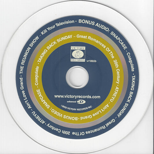 Snapcase / Taking Back Sunday / Atreyu / The Reunion Show : Bonus Audio: Bonus Video: (CD, Enh, Smplr)