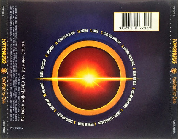 The Offspring : Conspiracy Of One (CD, Album, Enh)