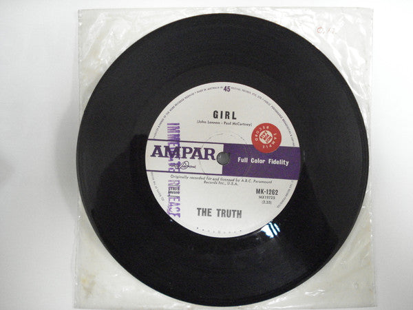 The Truth (5) : Girl (7", Single)