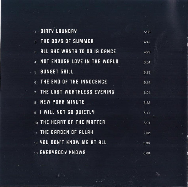 Don Henley : Actual Miles (Henley's Greatest Hits) (CD, Comp, RP)