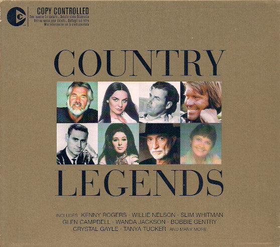 Various : Country Legends (CD, Comp, Copy Prot.)