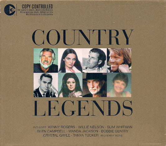 Various : Country Legends (CD, Comp, Copy Prot.)