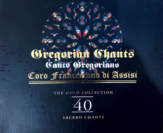 Coro Francescano D'Assisi : Gregorian Chants - Canto Gregoriano - 40 Sacred Chants (2xCD, Comp + Box)