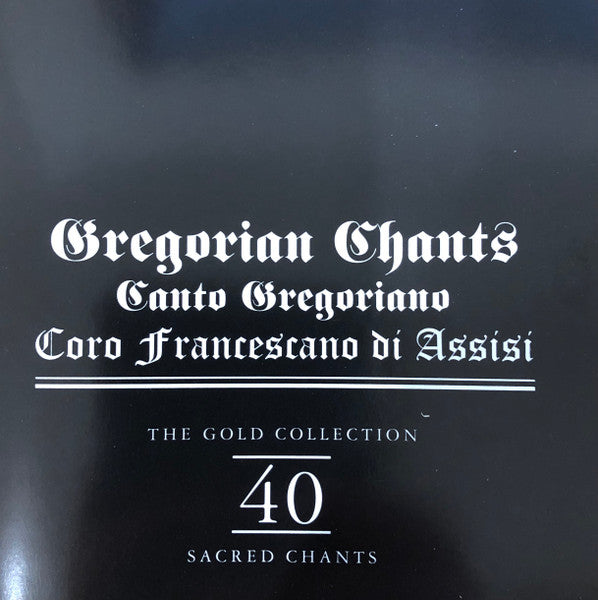 Coro Francescano D'Assisi : Gregorian Chants - Canto Gregoriano - 40 Sacred Chants (2xCD, Comp + Box)