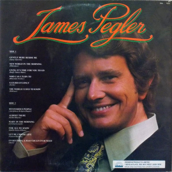 James Pegler : James Pegler (LP, RE)