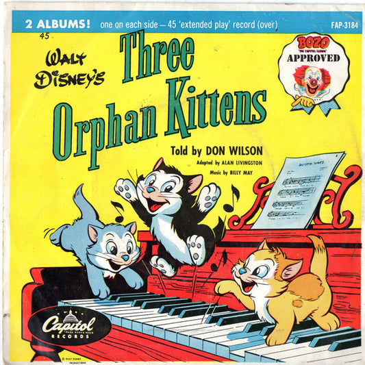 Don Wilson (4) : Three Orphan Kittens / Country Cousin (7", EP)