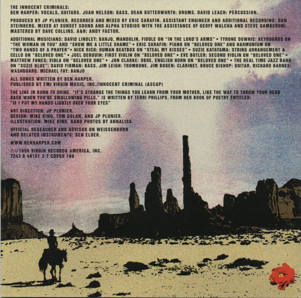 Ben Harper And The Innocent Criminals* : Burn To Shine (CD, Album)
