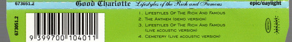 Good Charlotte : Lifestyles Of The Rich And Famous (CD, Single)