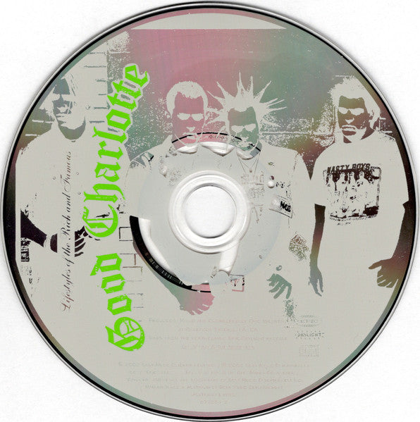 Good Charlotte : Lifestyles Of The Rich And Famous (CD, Single)