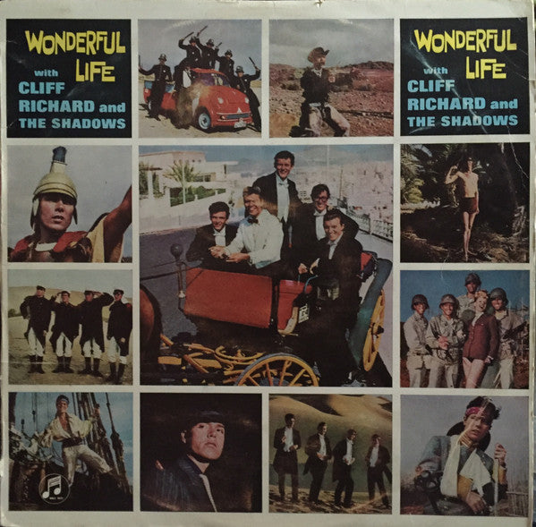 Cliff Richard And The Shadows* : Wonderful Life (LP, Album, Mono)