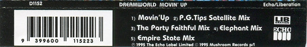 Dreamworld : Movin' Up (CD, Maxi)