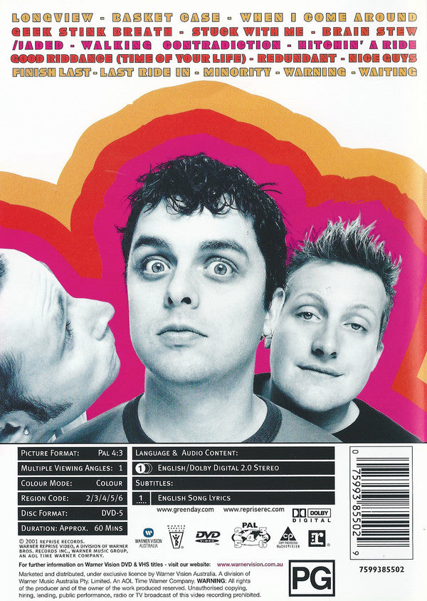 Green Day : International Supervideos! (DVD-V, Comp, PAL)