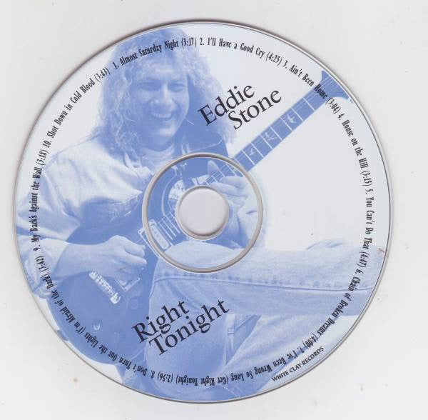 Eddie Stone : Right Tonight (CD, Album)