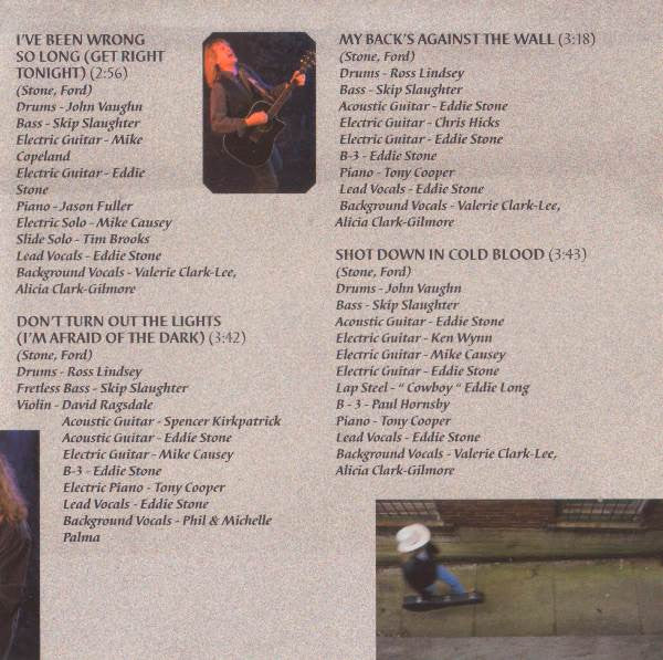 Eddie Stone : Right Tonight (CD, Album)