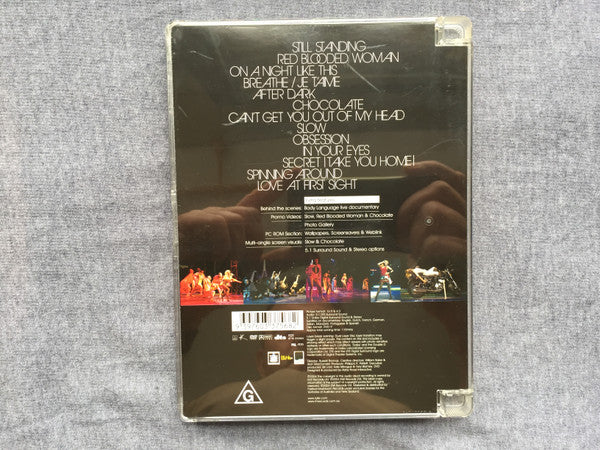 Kylie Minogue : Body Language Live (DVD-V, Enh, PAL)