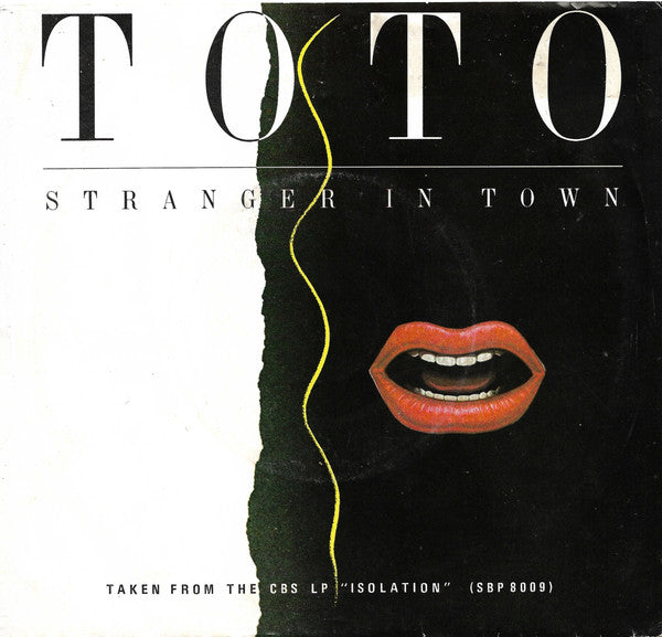 Toto : Stranger In Town (7")
