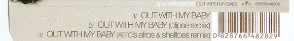 Guy Sebastian : Out With My Baby (CD, Single)