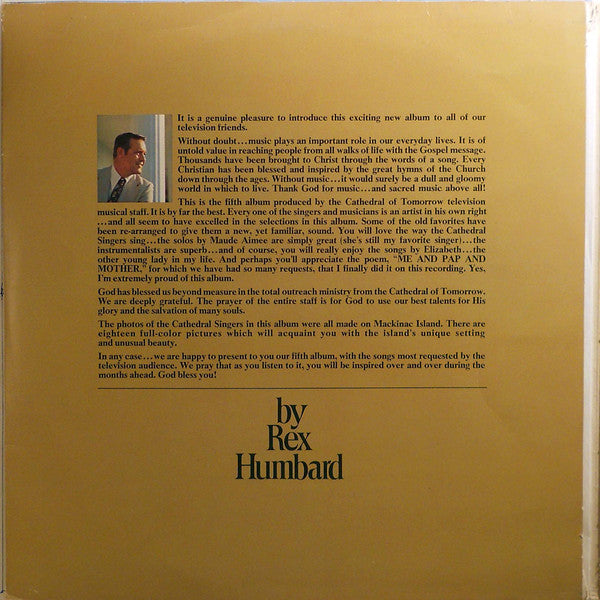 Rex Humbard & The Cathedral Singers : In Grand Manor On Mackinac Island (2xLP, Album)