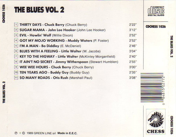 Various : The Blues Volume 2 (CD, Comp, RE)