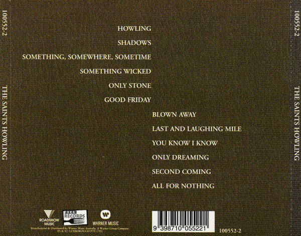 The Saints (2) : Howling (CD, Album)