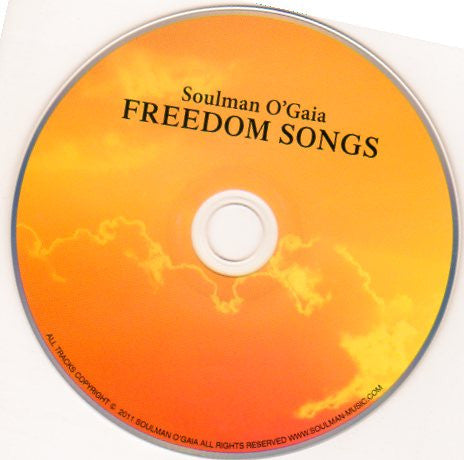 Raku O'Gaia : Freedom Songs (CD, Gat)