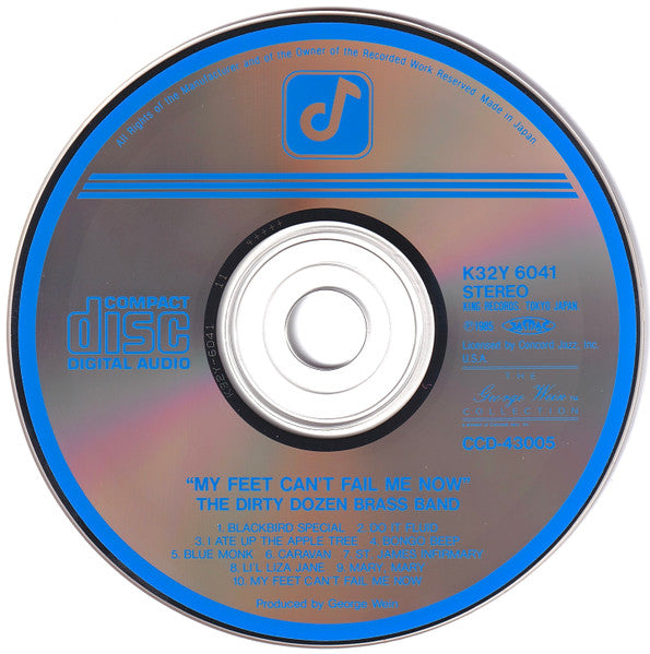 The Dirty Dozen Brass Band : My Feet Can't Fail Me Now (CD, Album)