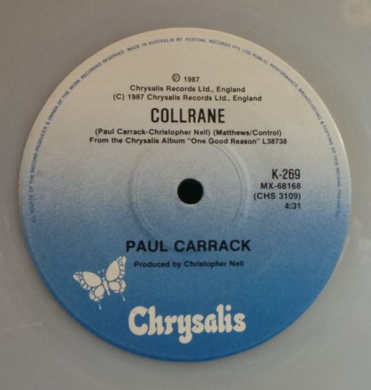 Paul Carrack : When You Walk In The Room (7", Single, Whi)