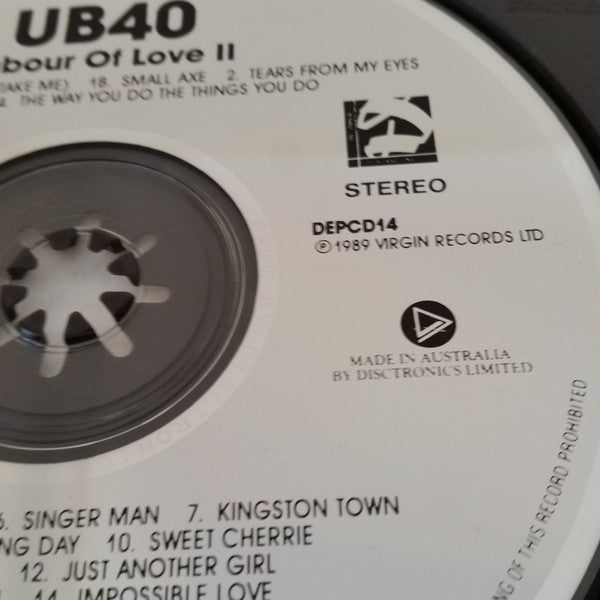 UB40 : Labour Of Love II (CD, Album)