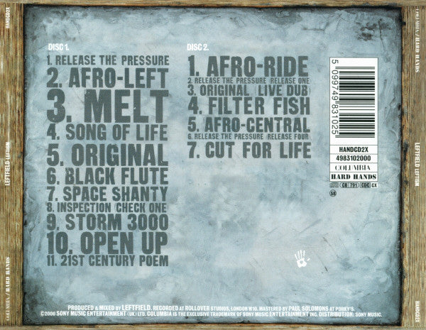 Leftfield : Leftism (CD, Album, RE + CD, Comp, Ltd)