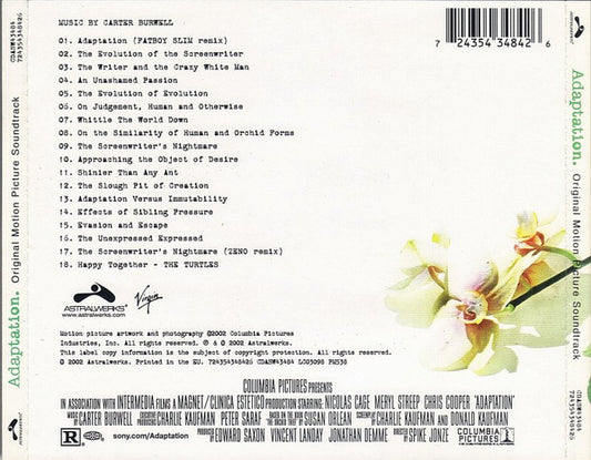 Carter Burwell : Adaptation (CD, Album)