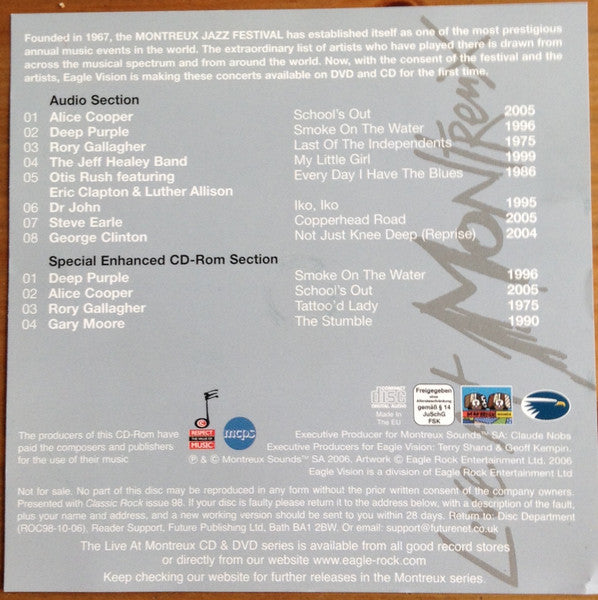 Various : Live At Montreux Sampler 2006 (HDCD)