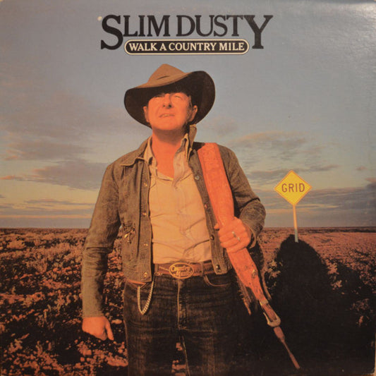 Slim Dusty : Walk A Country Mile (LP, Album)