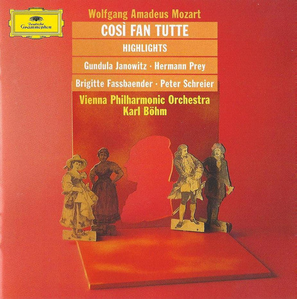 Wolfgang Amadeus Mozart, Wiener Philharmoniker, Karl Böhm : Cosi Fan Tutte. Highlights (CD, Album)