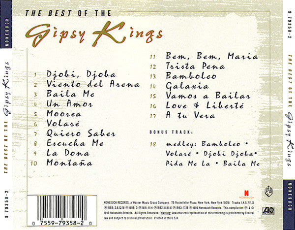 Gipsy Kings : The Best Of The Gipsy Kings (CD, Comp)
