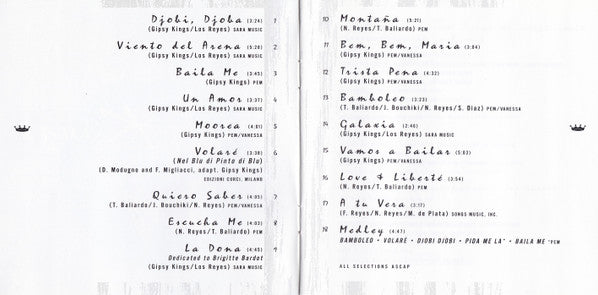 Gipsy Kings : The Best Of The Gipsy Kings (CD, Comp)