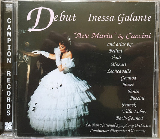 Inese Galante : Debut (CD, Album, RE)