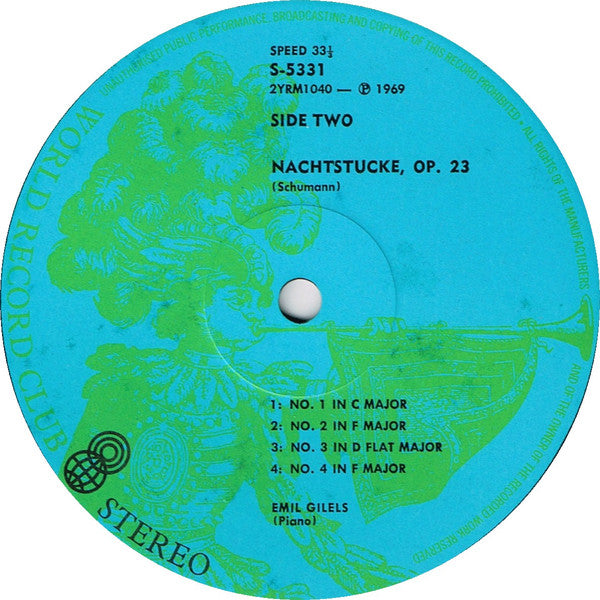 Schubert* / Schumann* : Moments Musicaux / Nachtstücke (LP, Album, Club)