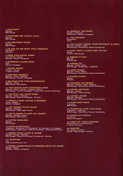 Jimmy Barnes : Barnes Hits Deluxe Edition DVD Anthology (DVD-V, Comp, Del)