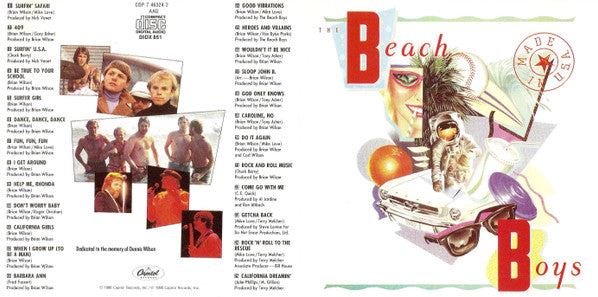 The Beach Boys : Made In U.S.A. (CD, Comp)