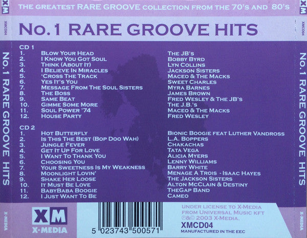 Various : No. 1 Rare Groove Hits (2xCD, Comp)