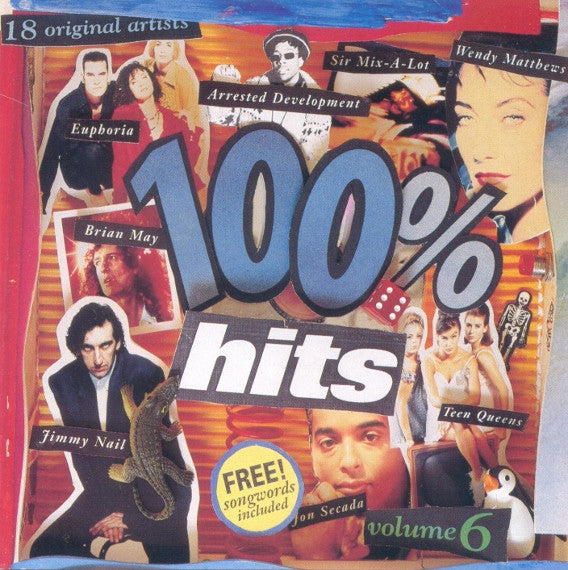 Various : 100% Hits Volume 6 (CD, Comp)
